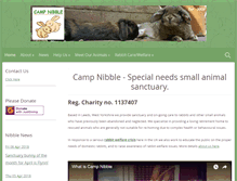 Tablet Screenshot of campnibble.com